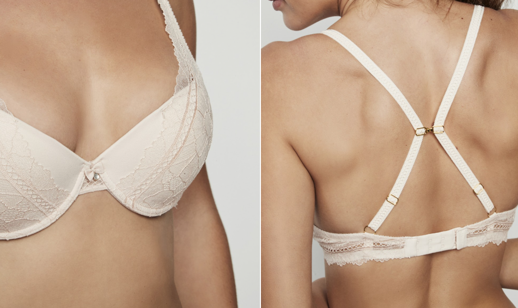 Sujetador PUSH-UP escote profundo. Selmark
